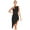 Black, variant on Womens Lyrical Dance Dresses Sleeveless Asymmetrical Ballroom Tango Latin Dance Dress Orange S