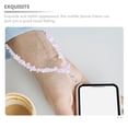 thumbnail image 2 of EXHUMKY 2Pcs Natural Stone Phone Charm Crystal for Mobile Phone Accessory with Appearance, 2 of 8