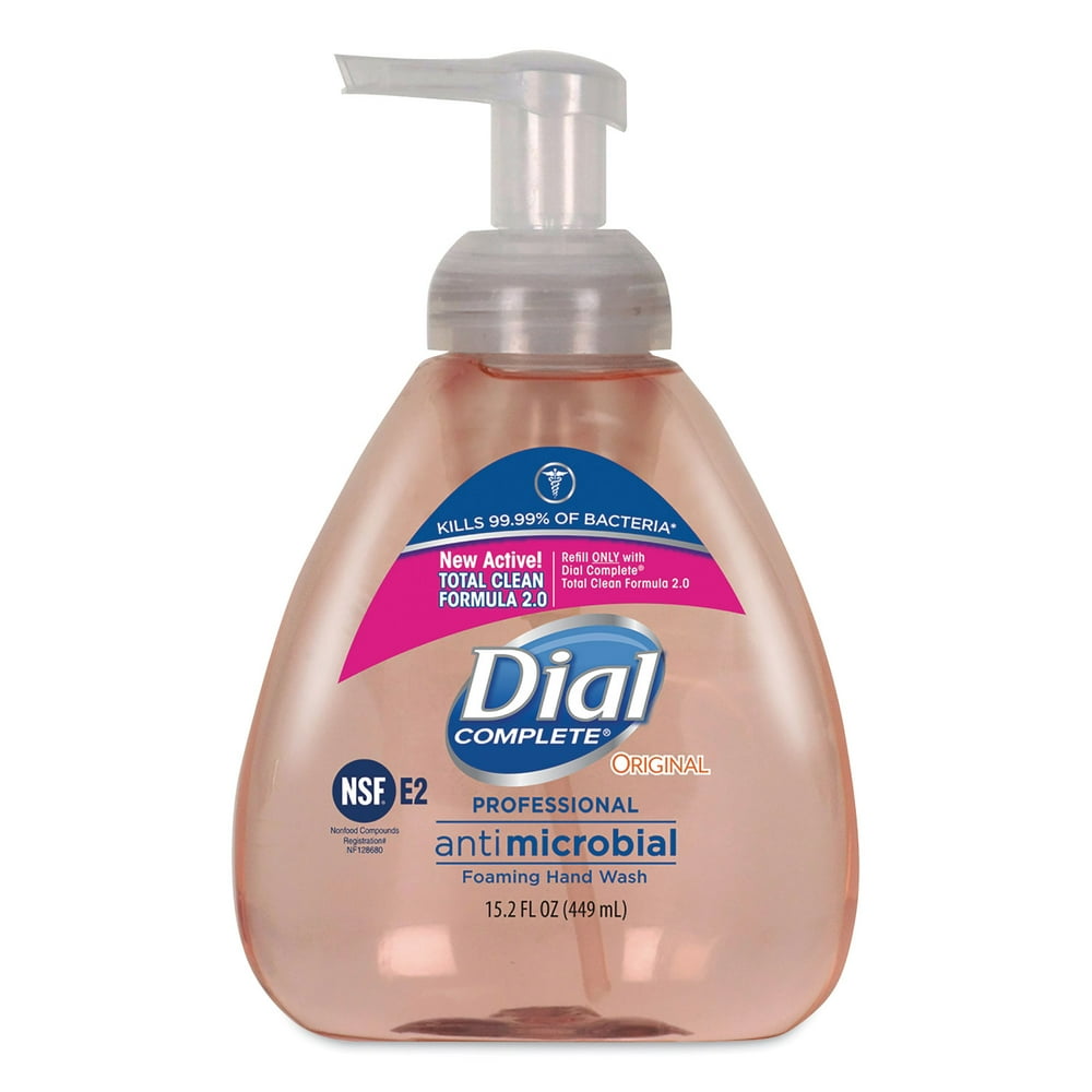 Dial Antimicrobial Foaming Hand Wash, Original Scent, 15.2 Oz Pump