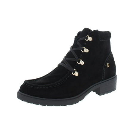 

Giani Bernini Womens Bertey Suede Lace-Up Booties