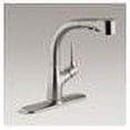 thumbnail image 2 of K-13963-VS Vibrant Stainless Elate Pullout Kitchen Faucet Et, 2 of 2