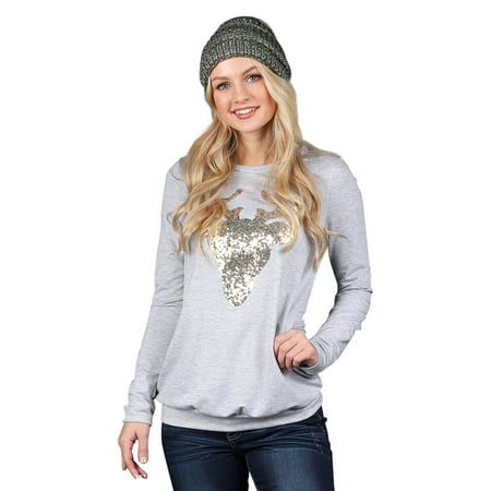 Sparkle Reindeer Sweater