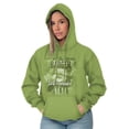 thumbnail image 2 of Wisconsin Cute State Flower Souvenir Hoodie Sweatshirt Women Brisco Brands X, 2 of 6