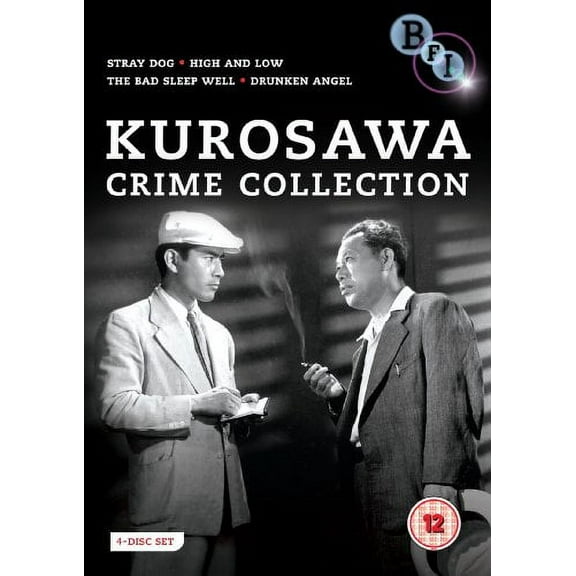 Kurosawa Crime Collection - 4-DVD Box Set ( Yoidore tenshi / Nora inu / Warui yatsu hodo yoku nemuru / Tengoku to jigoku ) ( Drunken Angel / Stra [ NON-USA FORMAT, PAL, Reg.2 Import - United Kingdom ]