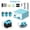 Black Blue, variant on Enhanced Interactive Toys for Indoor Cats And Kittens, Designed for Exercise And Play. Features Include Feather Mouse Toys And a Lure Coursing Machine to Keep Pets Entertained And Active
