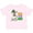 AD-Pink, variant on New to the Krewe Mardi Gras Baby Alligator Boys or Girls Baby T-Shirt