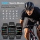 thumbnail image 5 of Mirar Pulsera inteligente Pantalla táctil de 1,96 pulgadas Monitor de ritmo cardíaco BT 100+ modos deportivos IP68 resistente al agua para mujeres y hombres Smartwatch, 5 of 8