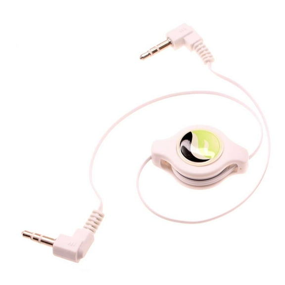 Retractable Aux Cable for Motorola Moto G Power 5G (2023)/5G Stylus (2023) Phone - 3.5mm Adapter Car Stereo Aux-in Audio Cord Y7X