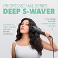 thumbnail image 2 of Hair Waver MINT con forma de sirena de doble barril para cabello largo, diseño iónico, 2 of 8