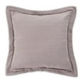 thumbnail image 5 of Michael Amini Max 7-piece Stripe Design Cotton Queen Duvet Set in Natural/Blue, 5 of 19