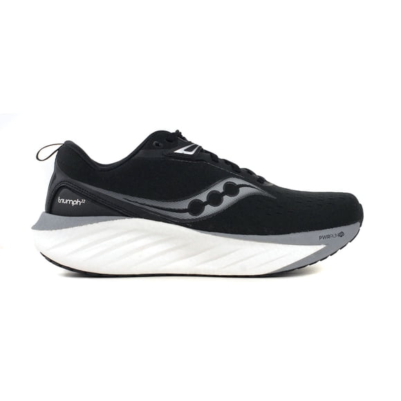 Saucony Men's Triumph 22 Black/White Running Shoes S20964-200/S20965-200<span> - </span>11.5