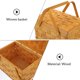 thumbnail image 3 of WASHWEPE 1Ud Cesta Tejida De Madera Khaki Para Almacenaje Y Uso Exterior, 3 of 6