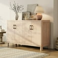 thumbnail image 3 of Armoire Style Ferme à 4 Portes - Fini Bois Naturel, 3 of 8