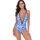 thumbnail image 1 of Gibobby Batas de baño mujeres spa Traje de baño Verano Moda Imprimir Deep V Backless Traje de baño Hot Sexy Traje de baño Estampado de traje de baño(B,G), 1 of 5