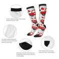 thumbnail image 5 of Fotbe Gnomes On The Car print Women's Men's Novelty Crew Socks Cotton Socks Knee High Socks for Walking,Running,Nurses,Pregnancy, 5 of 8