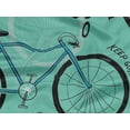 thumbnail image 6 of oneOone Rayon Dusty Teal Green Fabric Bicycle Quilting Supplies Print Sewing Fabric By The Yard 56 Inch Wide, 6 of 8