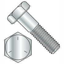 Brighton-Best B2100824 Hex Cap Screw - 0.33-18 x 0.63 in. - Carbon Steel - Zinc CR Plus 3 - Grade 5 - FT - UNC - Pack of 100