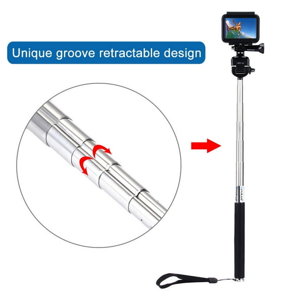 Selfie Stick Mobile Phone Holder Cellphone Tripod Artifact Rod For DJI Osmo Action Camera