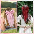 thumbnail image 5 of 6PCS Hair Bows for Women Girls Big Hair Bows Clip Silky Satin Large Hair Ribbons Oversized Long Tail Hair Bows Hair Barrettes Hair Accessories Gifts, 5 of 7