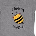 thumbnail image 3 of Inktastic I Belong to Jesus Boys or Girls Baby Bodysuit, 3 of 4