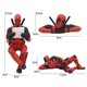 thumbnail image 3 of Figuras De Acción De Anime Marvel Deadpool Sentadas Propensas A Dormir Postura X-Man Figura Juguetes Decoración, 3 of 4