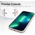 thumbnail image 4 of Designed Case for iPhone 13 Pro, PU Leather Grain Phone Case for iPhone 13 Pro 2021 (6.1 Inch), Cover Case with Camera Protection, Grey Oil Paints, 4 of 14