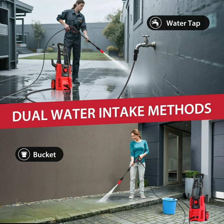 PowerSmart Portable Electric High Pressure Washer 2150 Psi 1.85