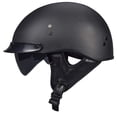 thumbnail image 1 of Casco de Motocicleta VCOROS de Fibra de Carbono Medio Rostro L Negro, 1 of 8