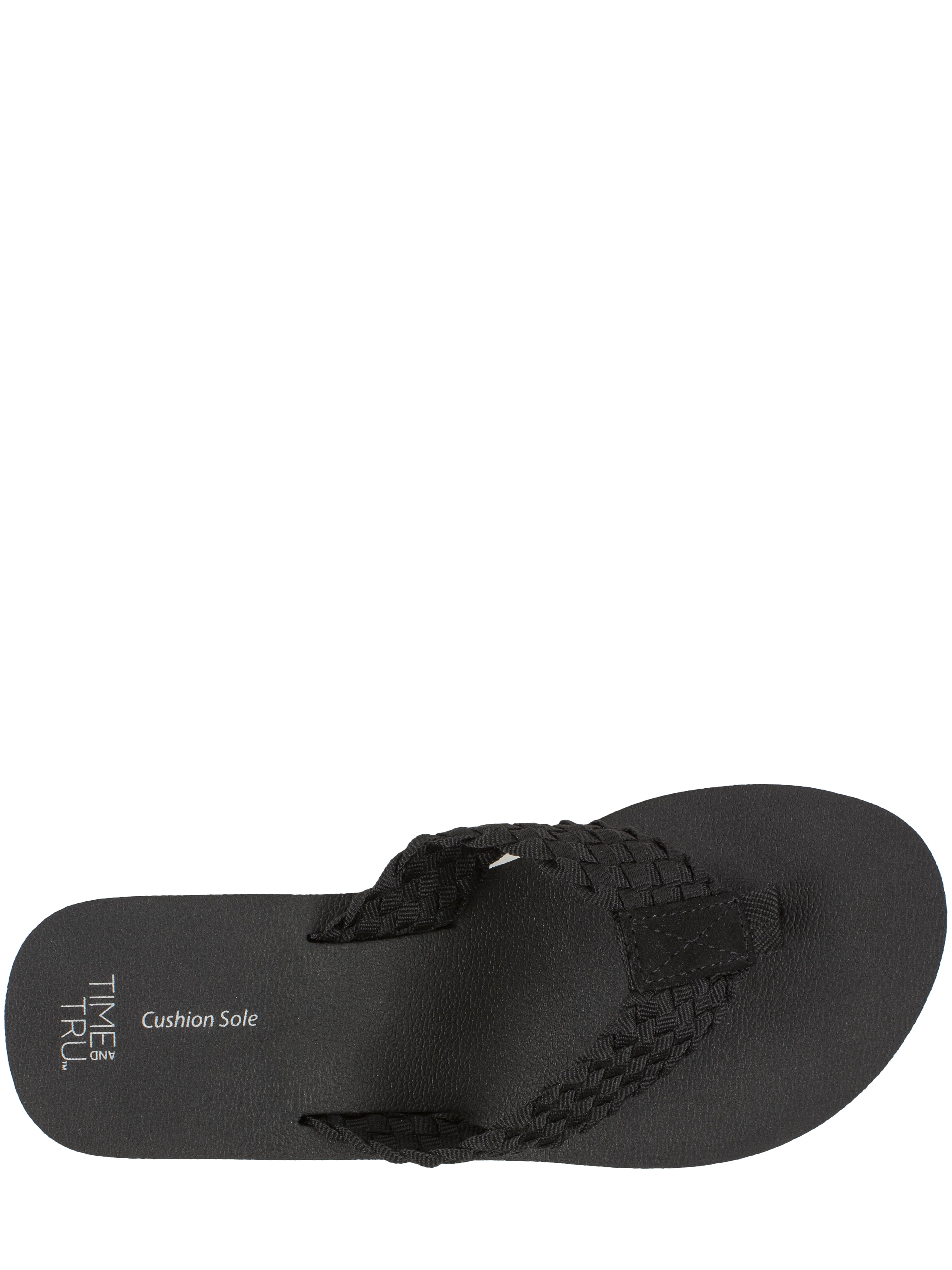 time and tru comfort sole flip flops
