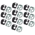 thumbnail image 6 of Carburetor Diaphragm Gasket Kit, Easy Install, Durable Rubber Replacement For Garden Tools, 6 of 6