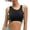 A-Black789, variant on XIAONU Womens Side Floral Print Swimsuit Sleeveless Crew Bikini Top Smooth Tropical Pool Swimsuits