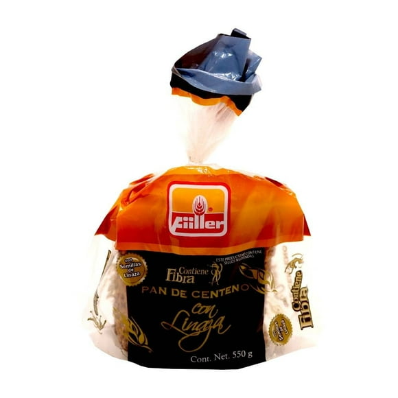 Pan de centeno Fiiller Pura Fibra con linaza 550 g