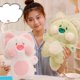 thumbnail image 4 of DuDu Cat Plush Doll Cute Cartoon PP Cotton Stuffed Soft Cat Doll for Girlfriend Kids Pink White 40cm/15.7in (Approx. 0.3kg/0.7lb), 4 of 4