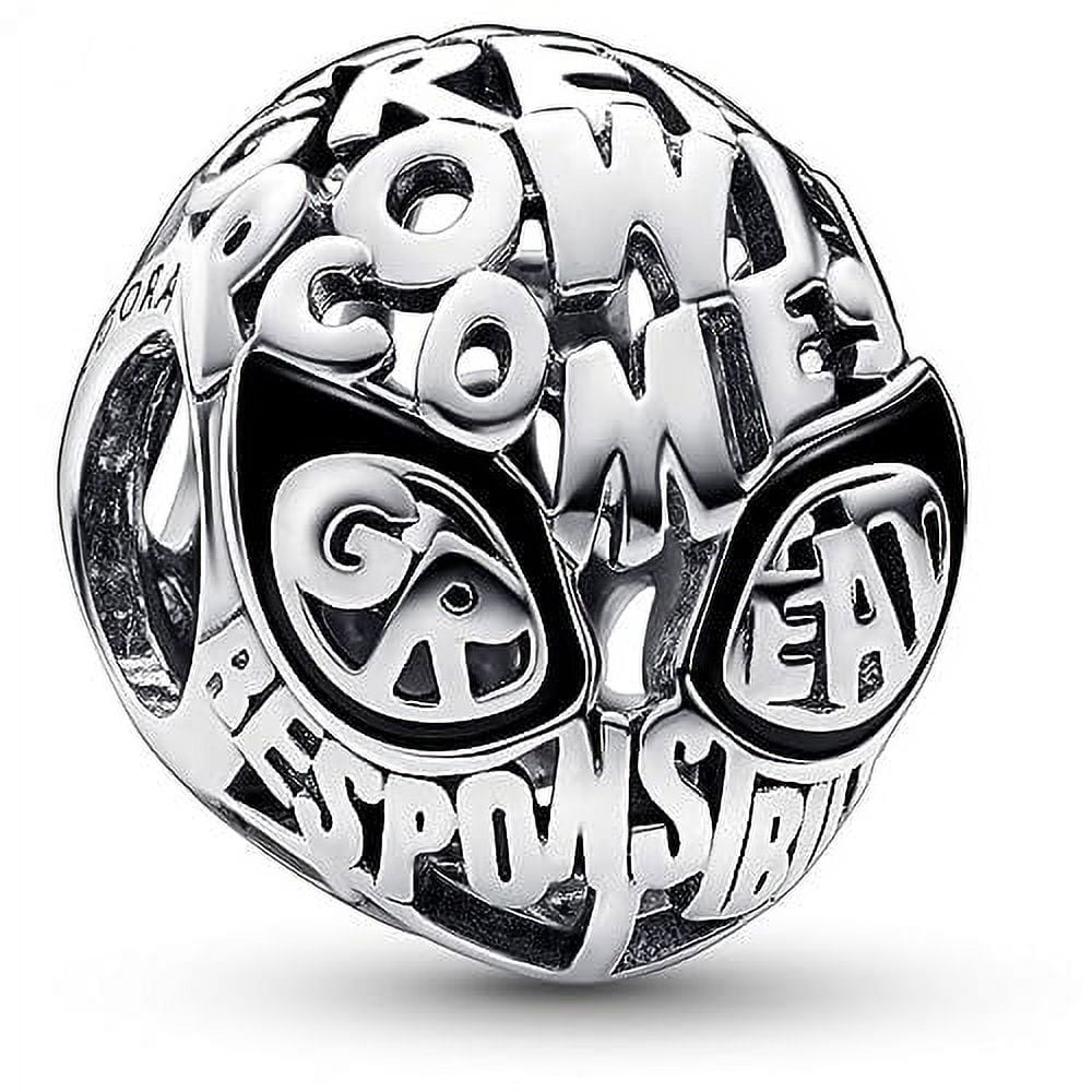 Pandora Marvel Spider-Man Mask Charm