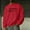 Red-A, variant on FRSASU Mens Long Sleeve Shirt Dont Quit Sweatshirt Crewneck Fashion Pullover Shirts Sky Blue-A
