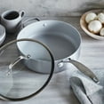 thumbnail image 5 of GreenPan Venice Pro Stainless Steel Healthy Ceramic Nonstick, 5 Quart, Light Gray,CC002257-001, 5 of 6