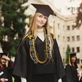 thumbnail image 5 of Double Layer Graduation Ribbon Ribbon Belt Honorary Rope Hand Woven Graduation Ribbon Graduation Sash Graduates' Commemorative, 5 of 5