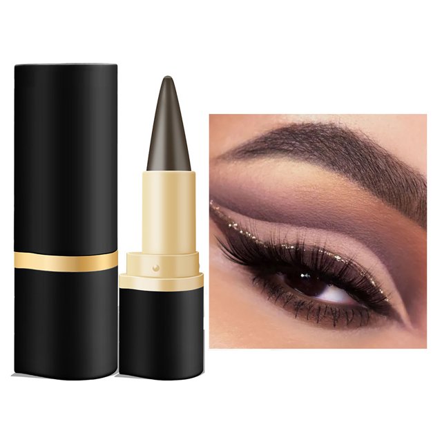 Fiudx Delineador de Ojos En Lápiz, Delineador Mate de Larga Duración, Lápiz Delineador En Ojos Antimanchas, Creador de Looks de Fiesta Naturales, Diseño de Fácil Eliminación, Ideal para Maquillaje Di