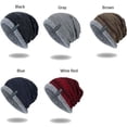 thumbnail image 4 of Slouchy Beanie for Men Winter Hats for Guys Cool Beanies Mens Lined Knit Warm Thick Skully Stocking Binie Hat, 4 of 4