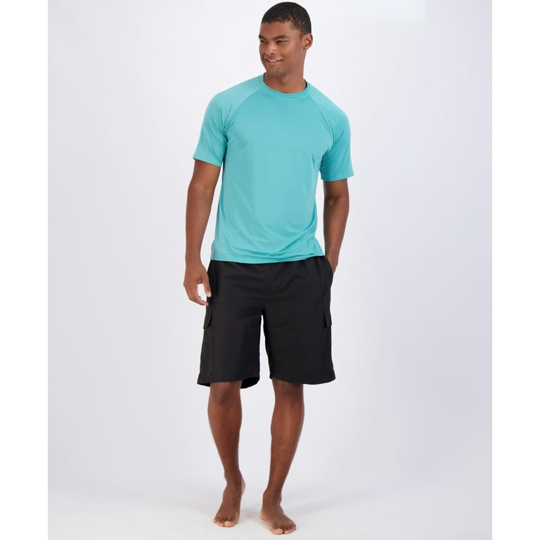 4-Pack: Men's Short Sleeve Quick Dry UPF 50+ Sun Protection Rash