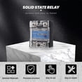 thumbnail image 4 of MGR-1 D4825 Single-phase Solid State Relay SSR 25A DC 3-32 V AC 24-480, 4 of 5
