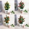 thumbnail image 5 of AFQH Artificial Flowers Plant in Pot Adds Natural Touch to Home Office Space, 5 of 6