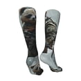 thumbnail image 3 of Kdxio Surreal Panda Warrior Funny Silky Novelty Funky Long Knee High Socks Soft 3D Print Cosplay Crazy Stockings for Men Women, 3 of 8