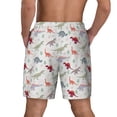 thumbnail image 4 of Fotbe Cute Dinosaur Men’s Swim Trunks Quick Dry Swim Shorts Board Shorts with Mesh Lining-3X-Large, 4 of 9