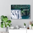 thumbnail image 5 of Scripture Walls  The Lord is Merciful and Gracious Exodus 23:25 Bible Verse Canvas Christian Wall Art Ready to Hang Unframed, 5 of 9