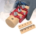 thumbnail image 2 of ANXPTIME Multi functional Woodworking Self Centering Round Tenon Triple Hole Opener, 2 of 20