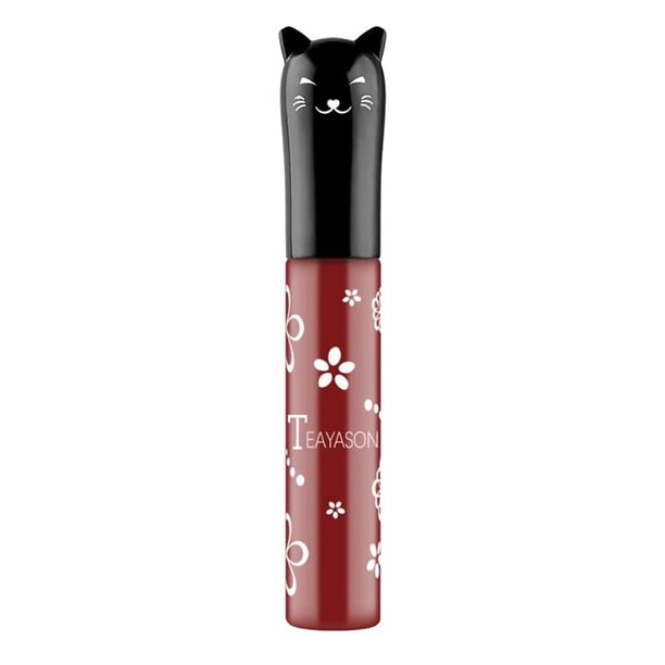 Bálsamo labial profesional resistente al agua, líquido mate, altamente pigmentado, de larga duración, Chile Chile Yinane Tinte de brillo de labios para mujeres niñas