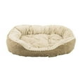 thumbnail image 2 of Ethical Pet Sleep Zone Carved Plush 32" Chocolate, 2 of 2