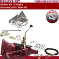 thumbnail image 1 of American Shifter  700R4 Shifter Kit Chrome 8 in. E Brake Cable Clamp Clevis Trim Kit for EDD2F, 1 of 1