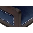 thumbnail image 6 of Chic Home June Neo Traditonal Velvet Nailhead Dining Chair, 6 of 7
